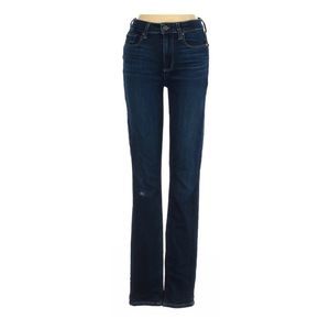 Paige Hilton Skinny Jeans with whisker red rip - size 2/w25